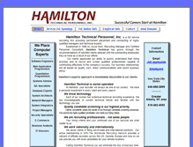 Tablet Screenshot of hamiltontech.com